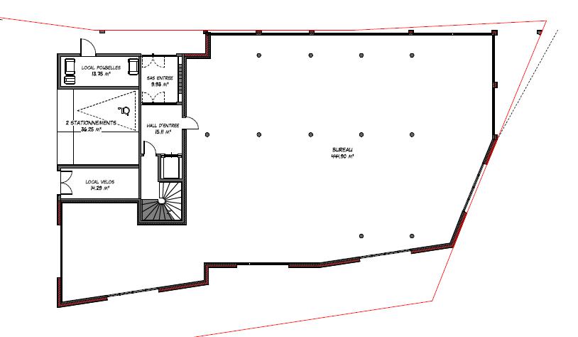 Bureau Joué-lès-Tours 462m² Vente bureau Joué-lès-Tours Indre-et-Loire OVBUR2420566 1